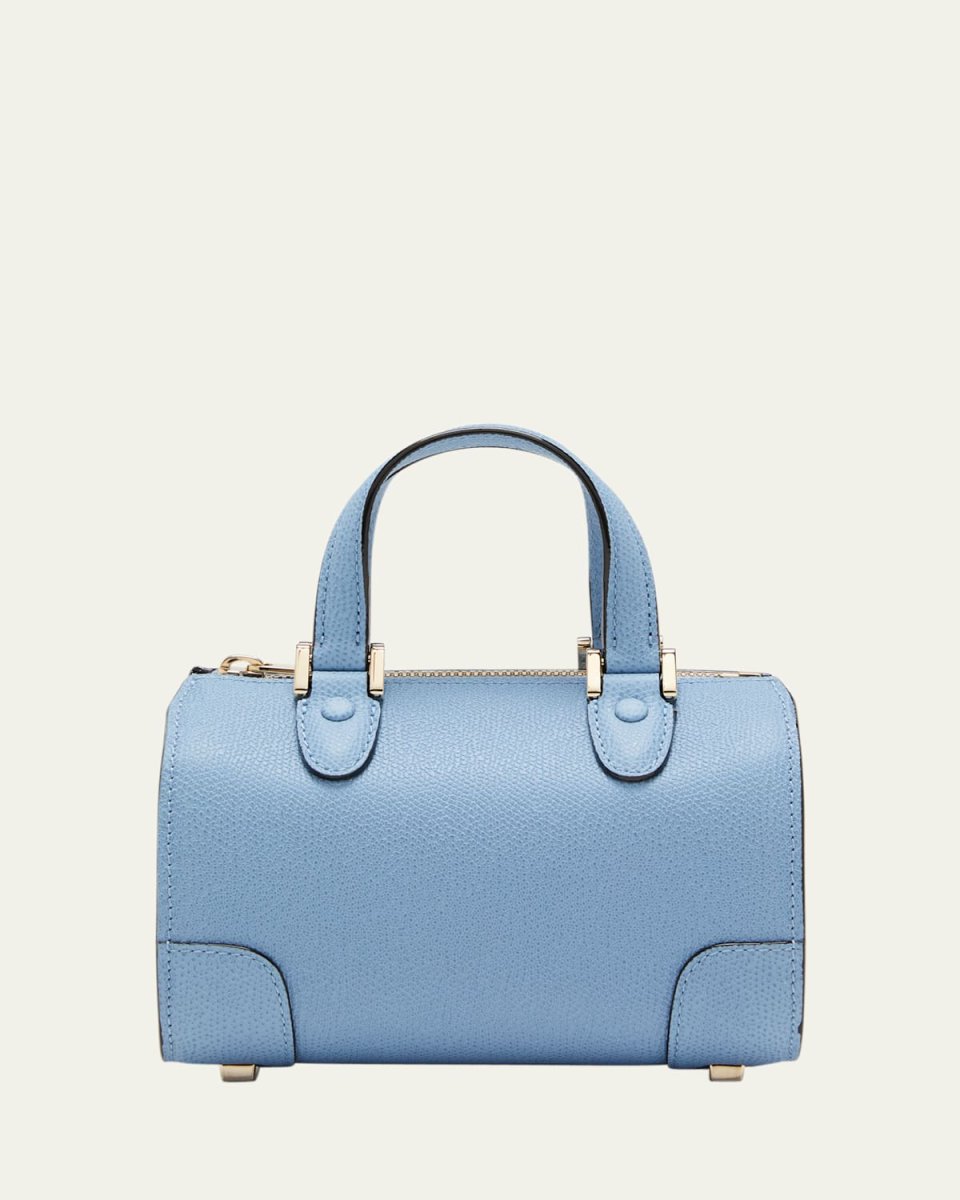 Babila Micro Calfskin Top-Handle Bag
