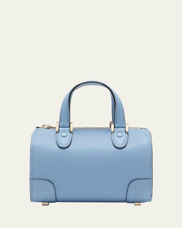 Babila Micro Calfskin Top-Handle Bag