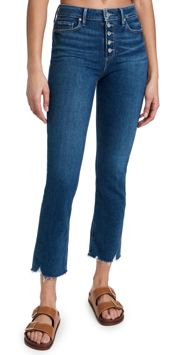 PAIGE Cindy Raw Cuff Jeans Wonderwall w/ Live Hem