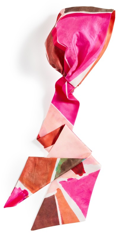 Eugenia Kim Gigi Head Scarf Pink/Multi