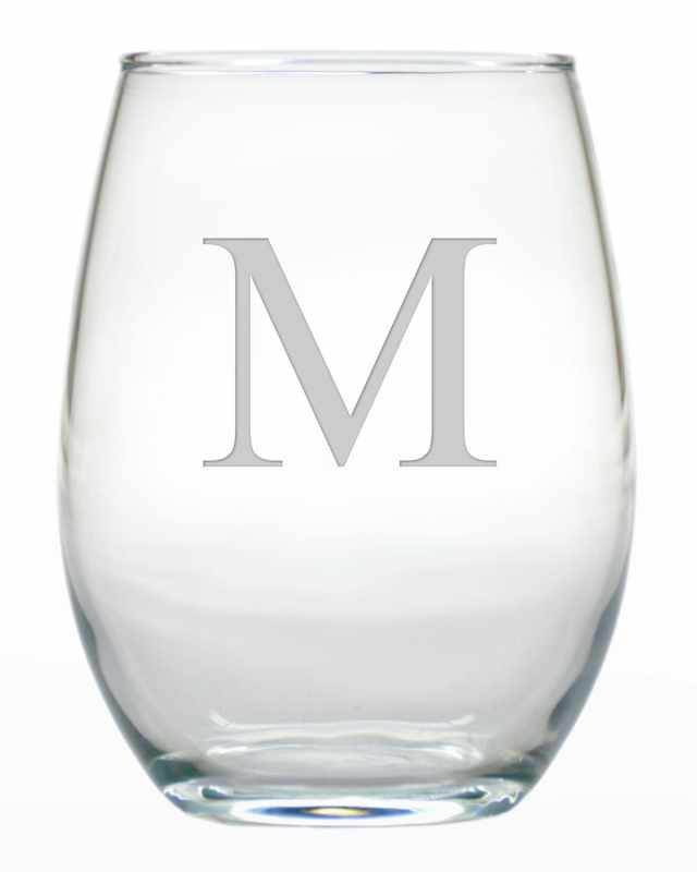 Stemless Wine Glasses, Set of 4