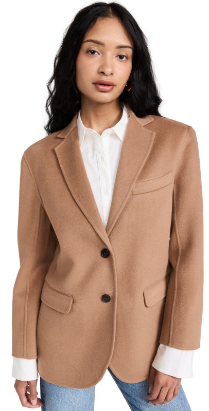 ANINE BING Quinn Blazer Brown
