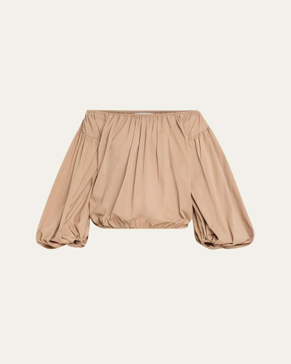 Andros Voluminous Off-Shoulder Blouse