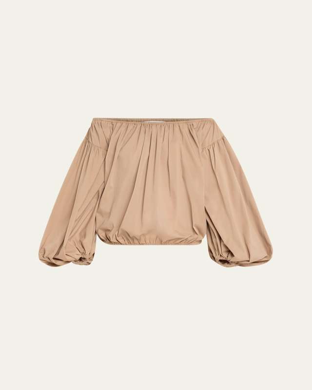 Andros Voluminous Off-Shoulder Blouse