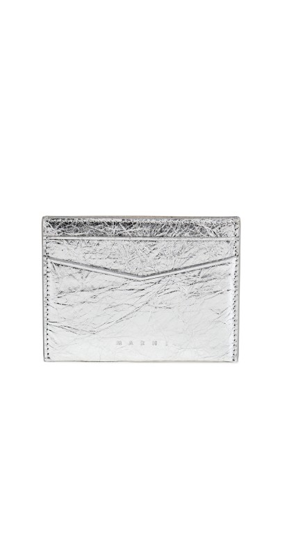 Marni Credit Card Holder Silver