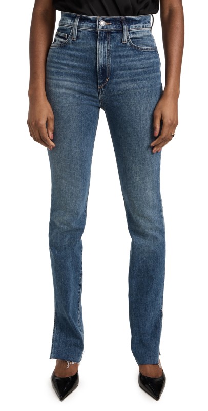 Favorite Daughter Valentina Super High Rise Tower Jeans Medium Indigo