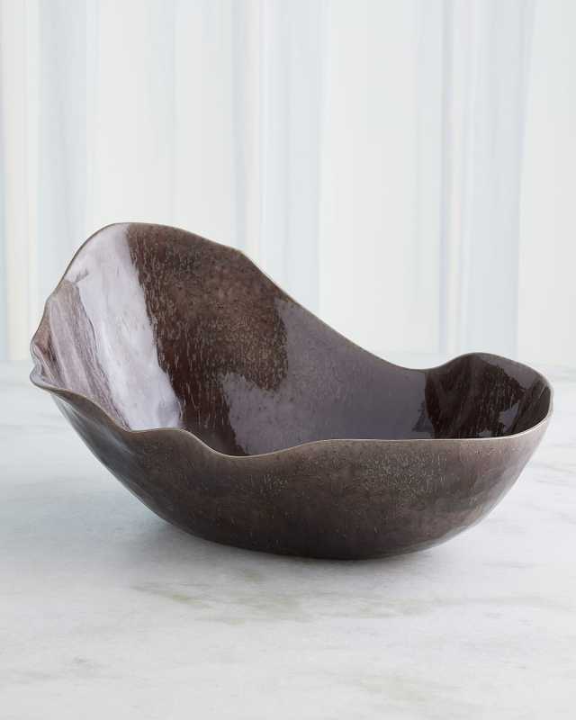 Horn Ceramic Bowl, Large