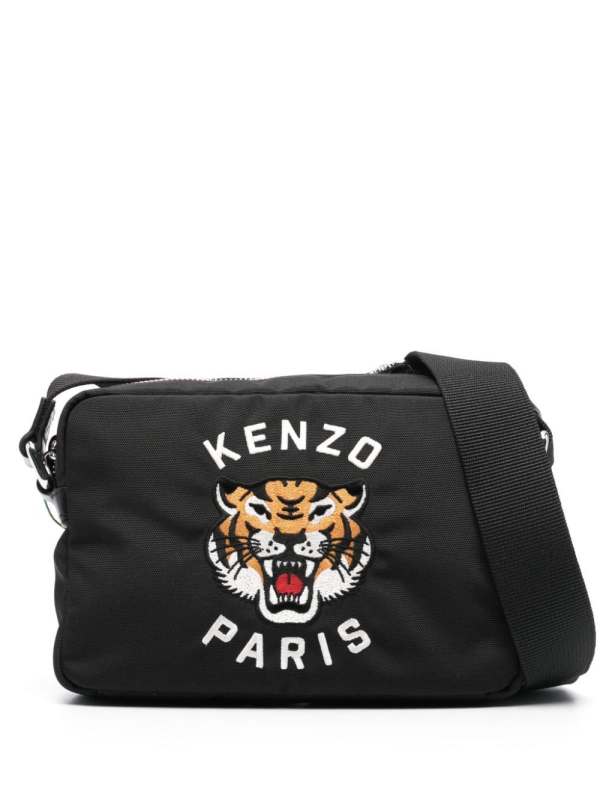 Tiger-Head-motif shoulder bag