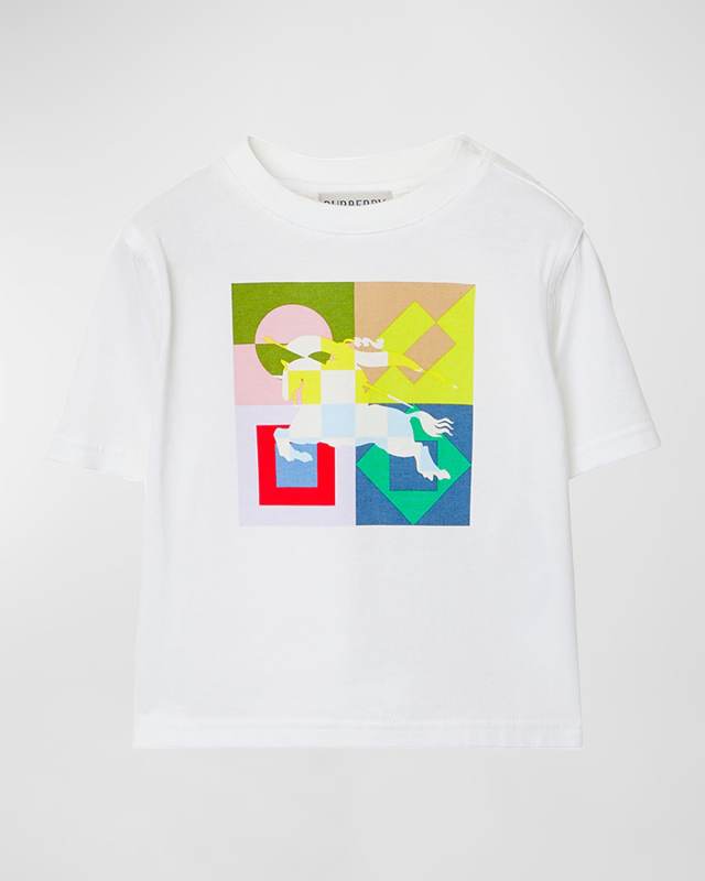 Boy's Cedar Geo Graphic Raglan Short-Sleeve T-Shirt, Size 3-14