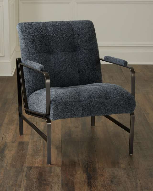 Olsen Suede Lounge Chair