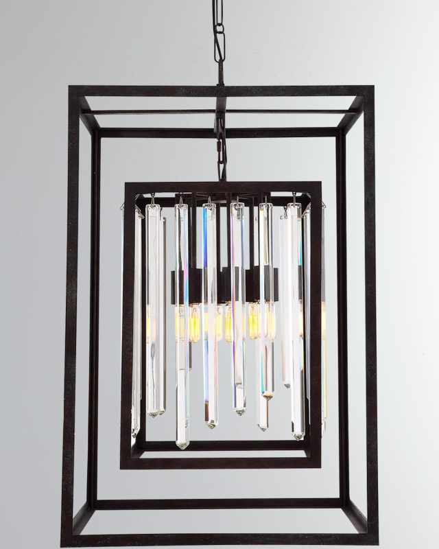 Hollis 8-Light Bronze Chandelier