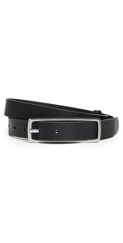 rag & bone Small Rebound Texture Belt Black
