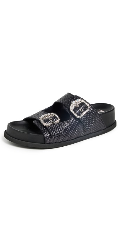 No. 21 Fussbett Sandals Black