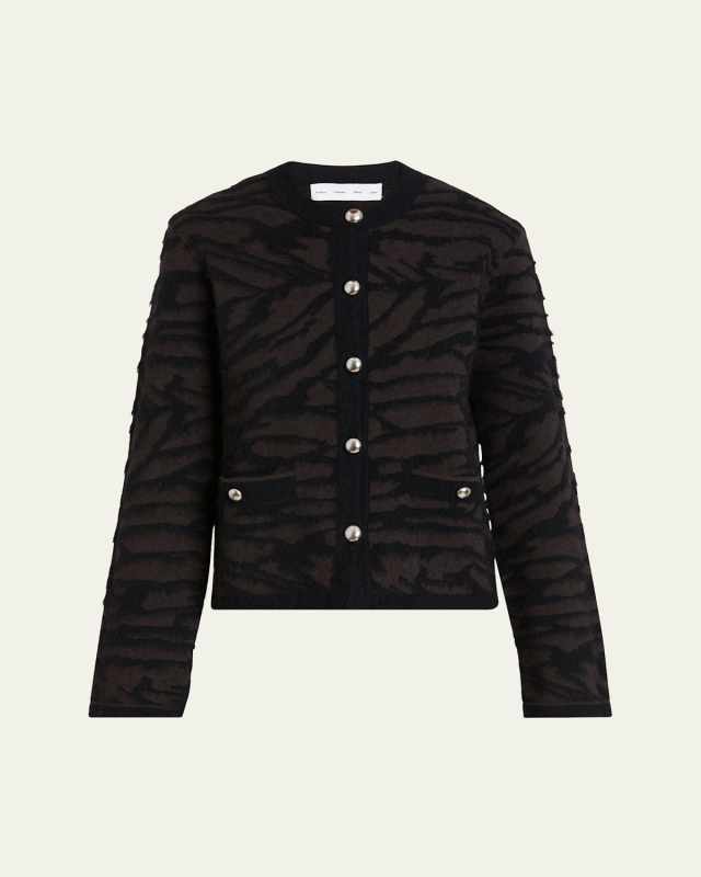 Josephine Brushed Knit Jacket