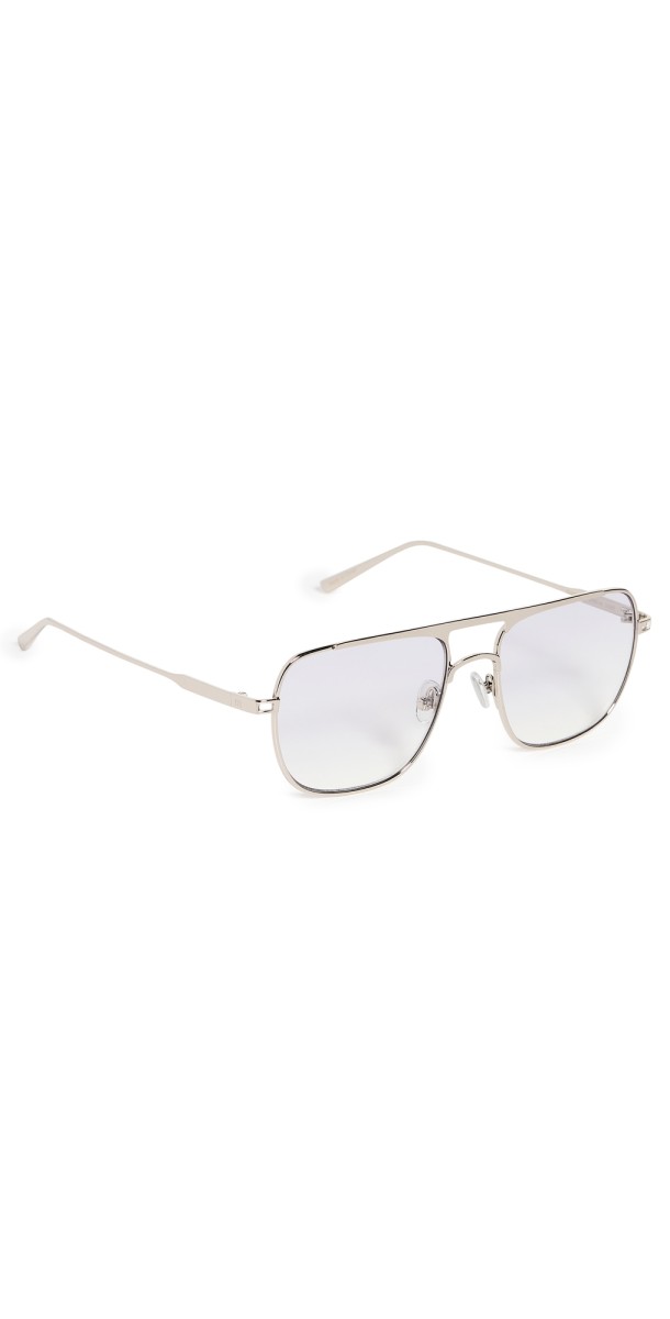 Elisa Johnson Jane Sunglasses Silver