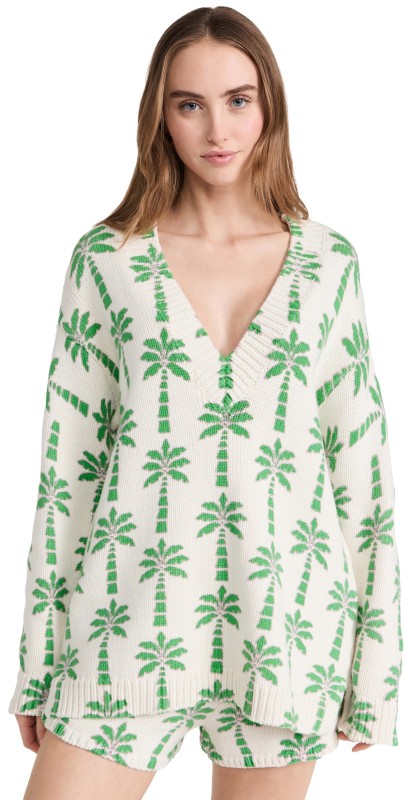 Showe Yourumu Gilligan Sweater Palm Knit
