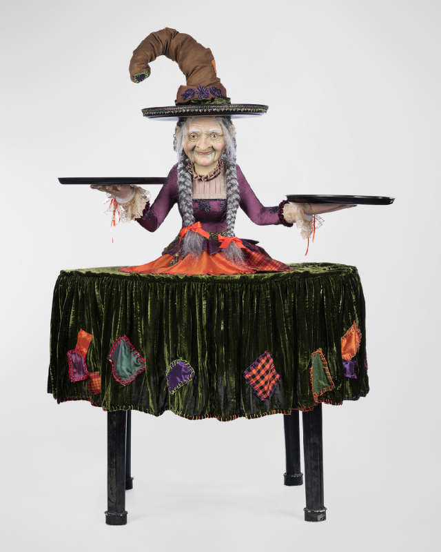 Gertrude Grimoir Witch Cupcake Halloween Server