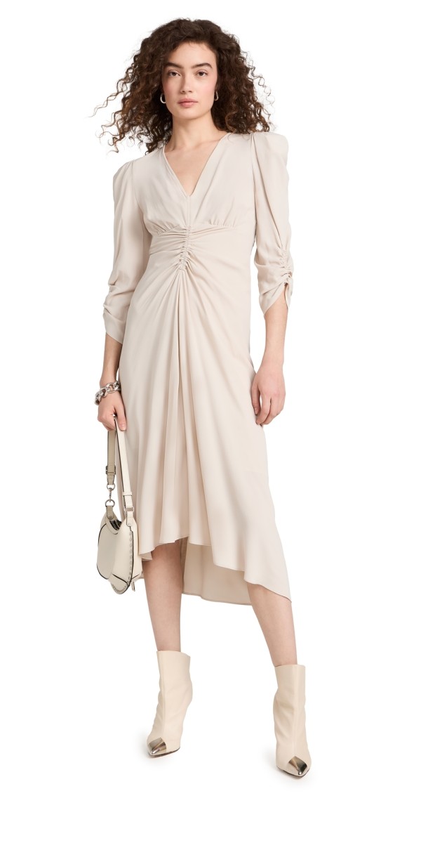 Isabel Marant Albini Dress Chalk