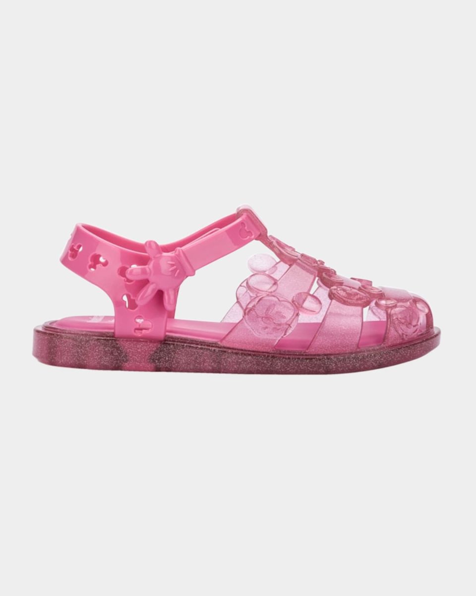 Girl's Melissa Magic + Mickey Mouse PVC Jelly Sandals, Baby