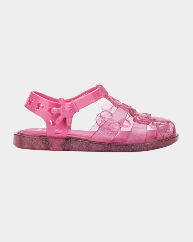 Girl's Melissa Magic + Mickey Mouse PVC Jelly Sandals, Baby