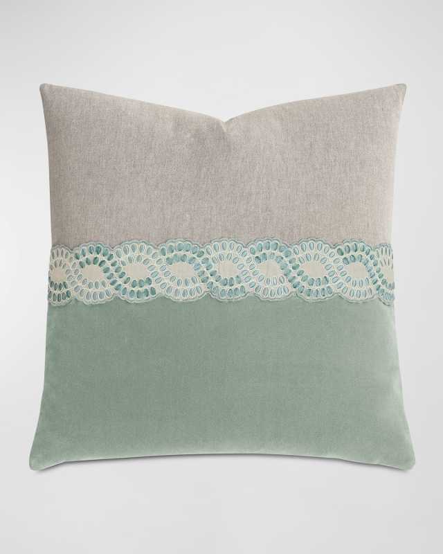 Sheldon Botanical Decorative Pillow, 22" Square