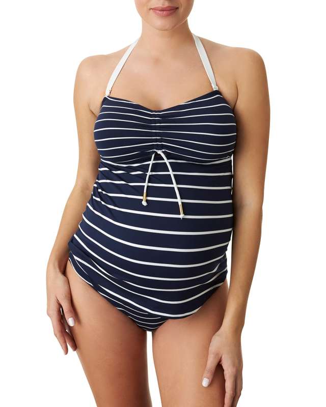 Maternity Breton Striped 2-Piece Tankini