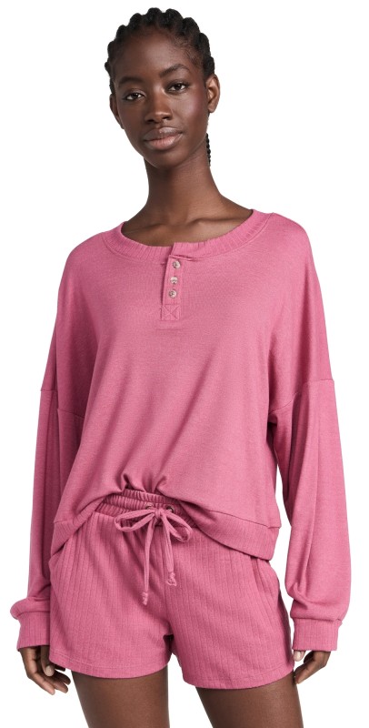 Honeydew Intimates Late Night Lounge Set Brandy
