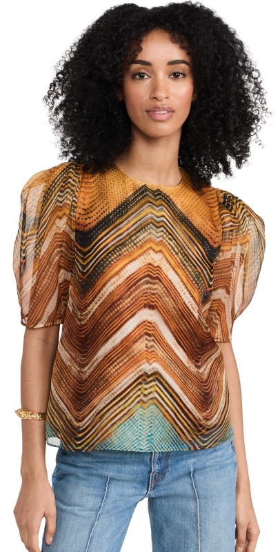 Ulla Johnson Lana Top Golden Palm