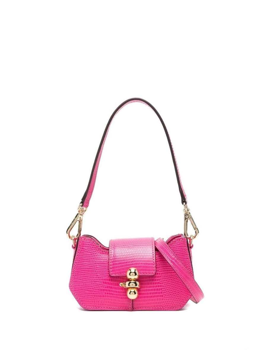 Micro Mini Hobo leather bag