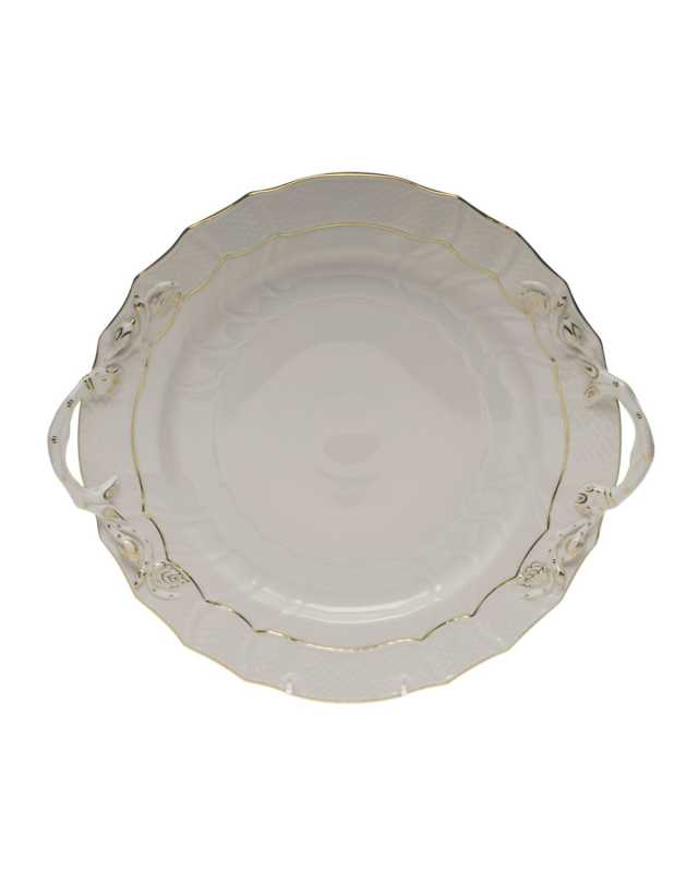 Golden Edge Chop Plate