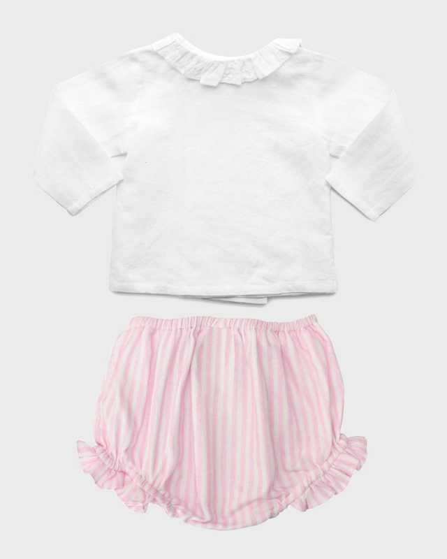 Girl's Harbor Island 2-Piece Set, Size Newborn-24