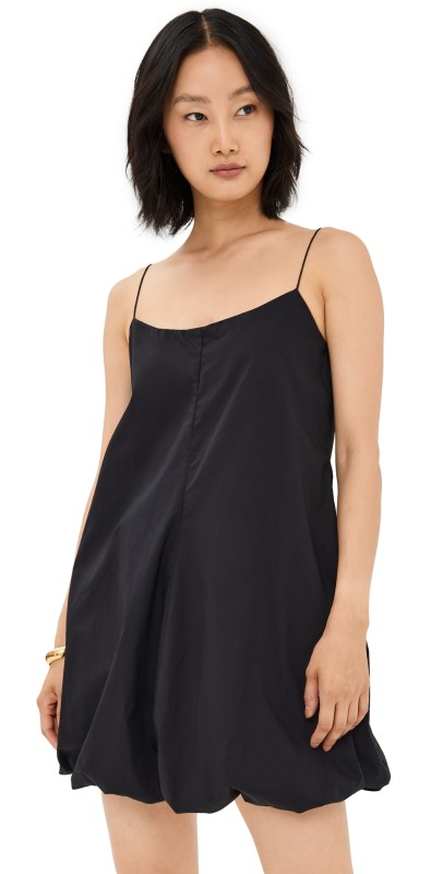 FAITHFULL THE BRAND Anais Mini Dress Black