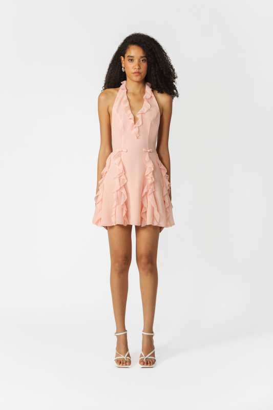Fefe Ruffled Mini Dress