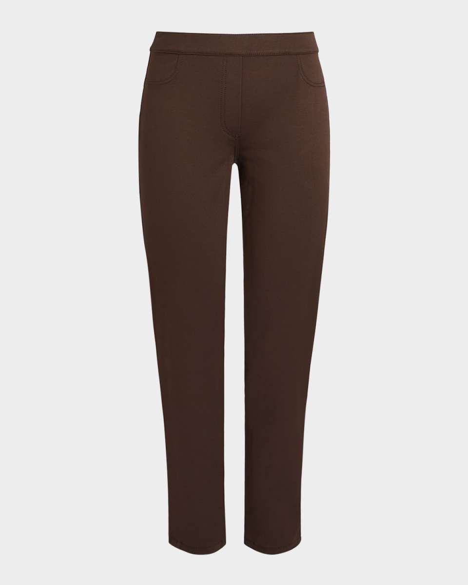 Plus Size Sublime Skinny Twill Jersey Trousers
