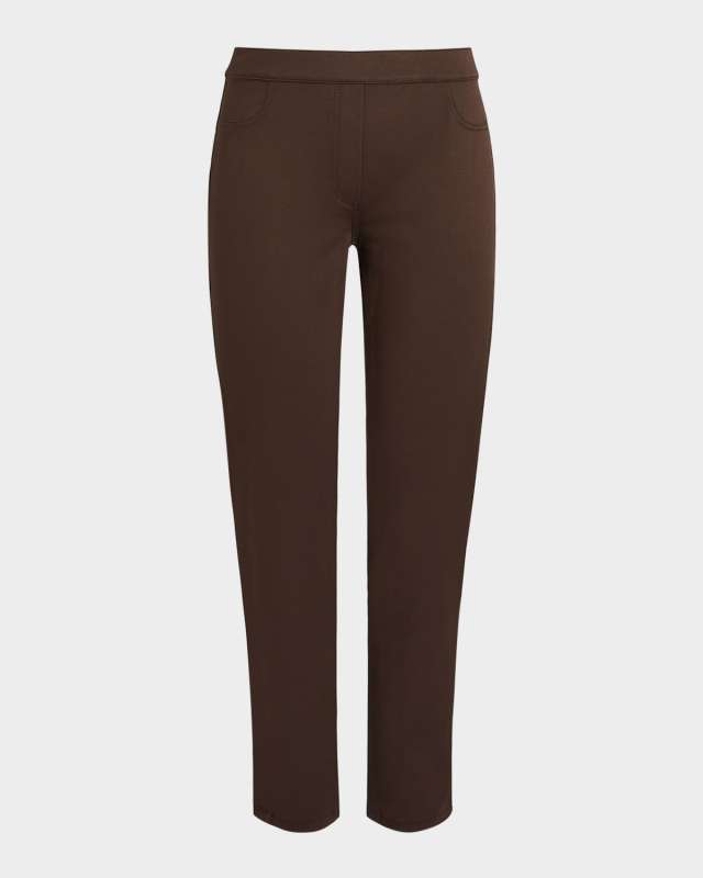 Plus Size Sublime Skinny Twill Jersey Trousers
