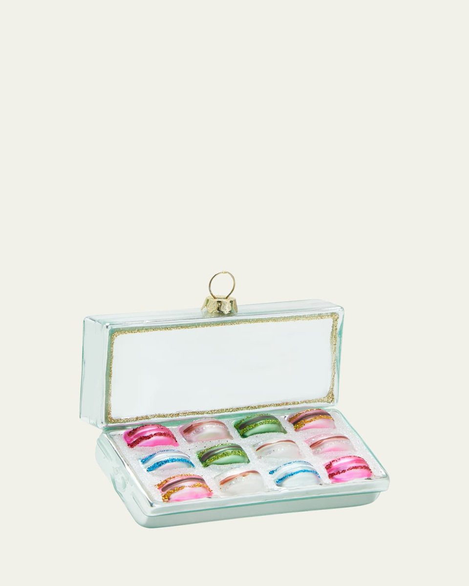 Box of Macarons Christmas Ornament