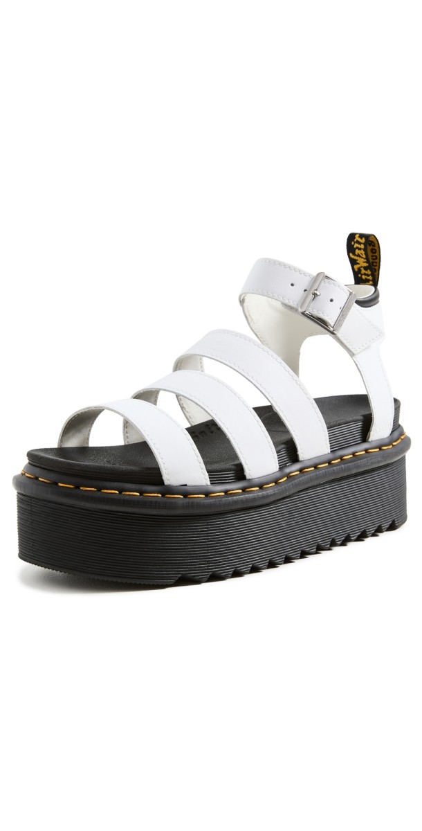 Dr. Martens Blaire Quad Sandals White Hydro