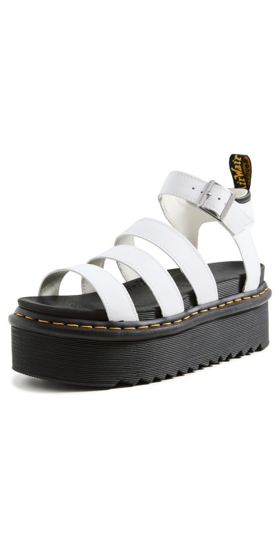 Dr. Martens Blaire Quad Sandals White Hydro