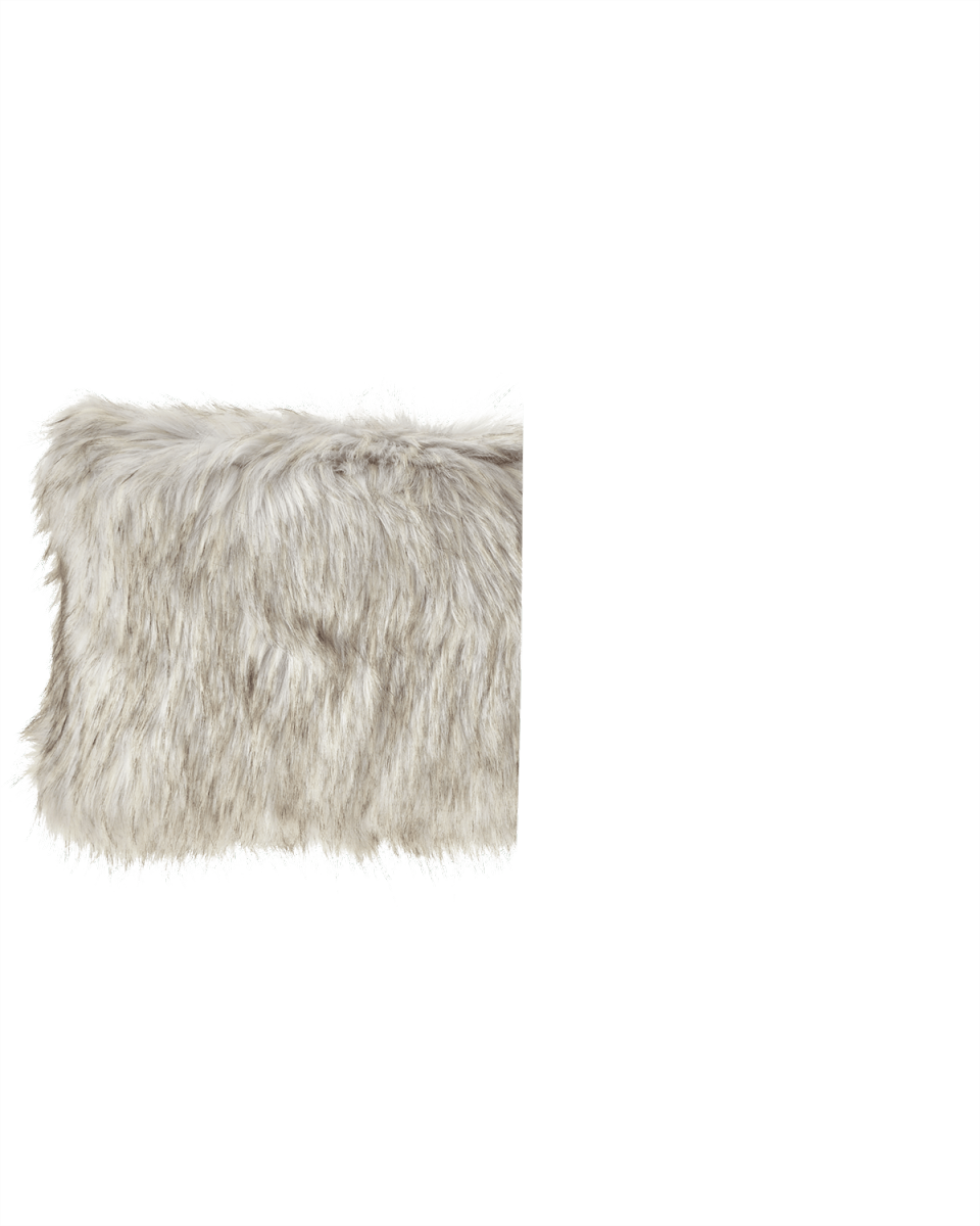 Faux Fur Large Rectangle Pillow