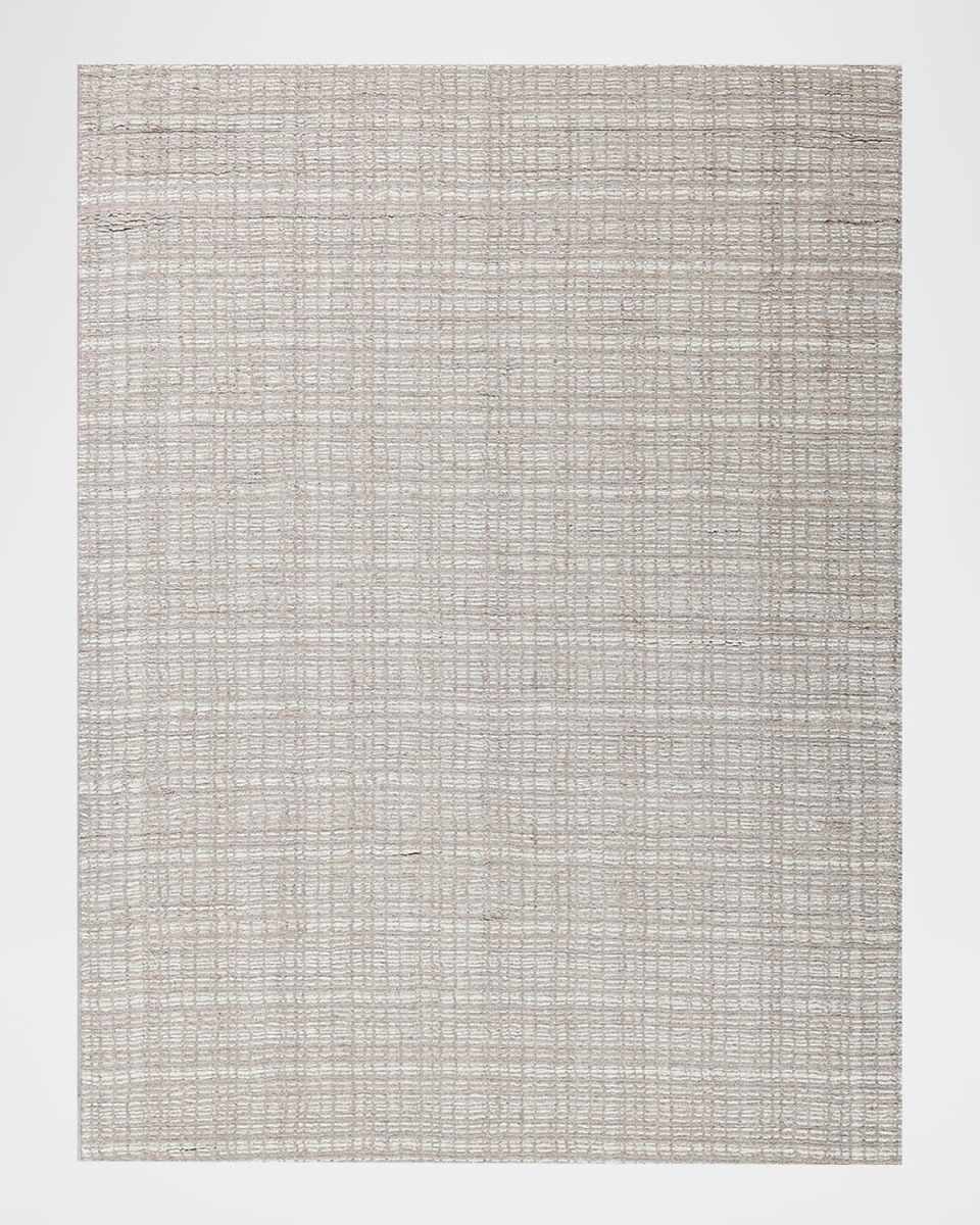 Alpine Hand-Loomed Beige & Ivory Rug, 10' x 14'