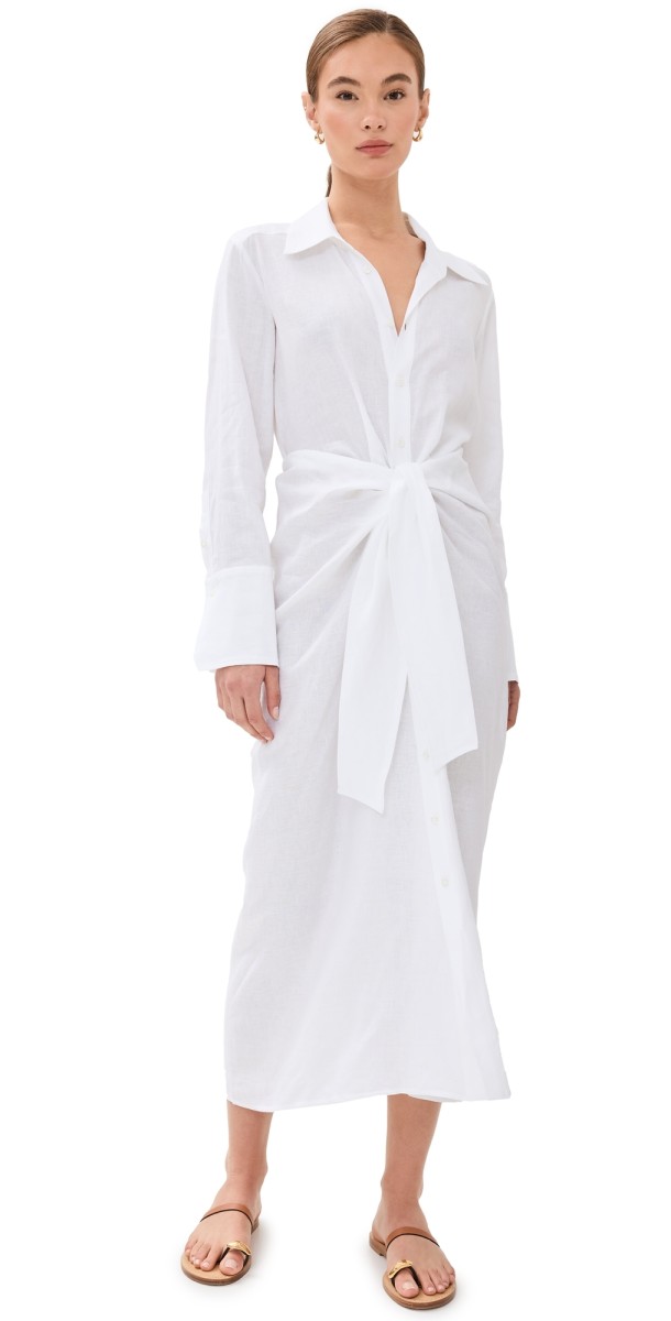 A. L.C. Carson Dress White