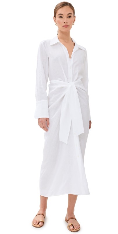 A. L.C. Carson Dress White