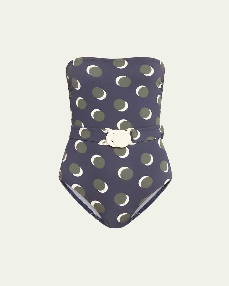 Nuit Lune Strapless One-Piece Swimsuit