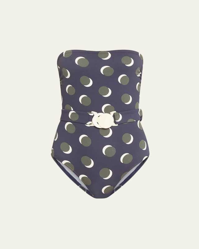 Nuit Lune Strapless One-Piece Swimsuit