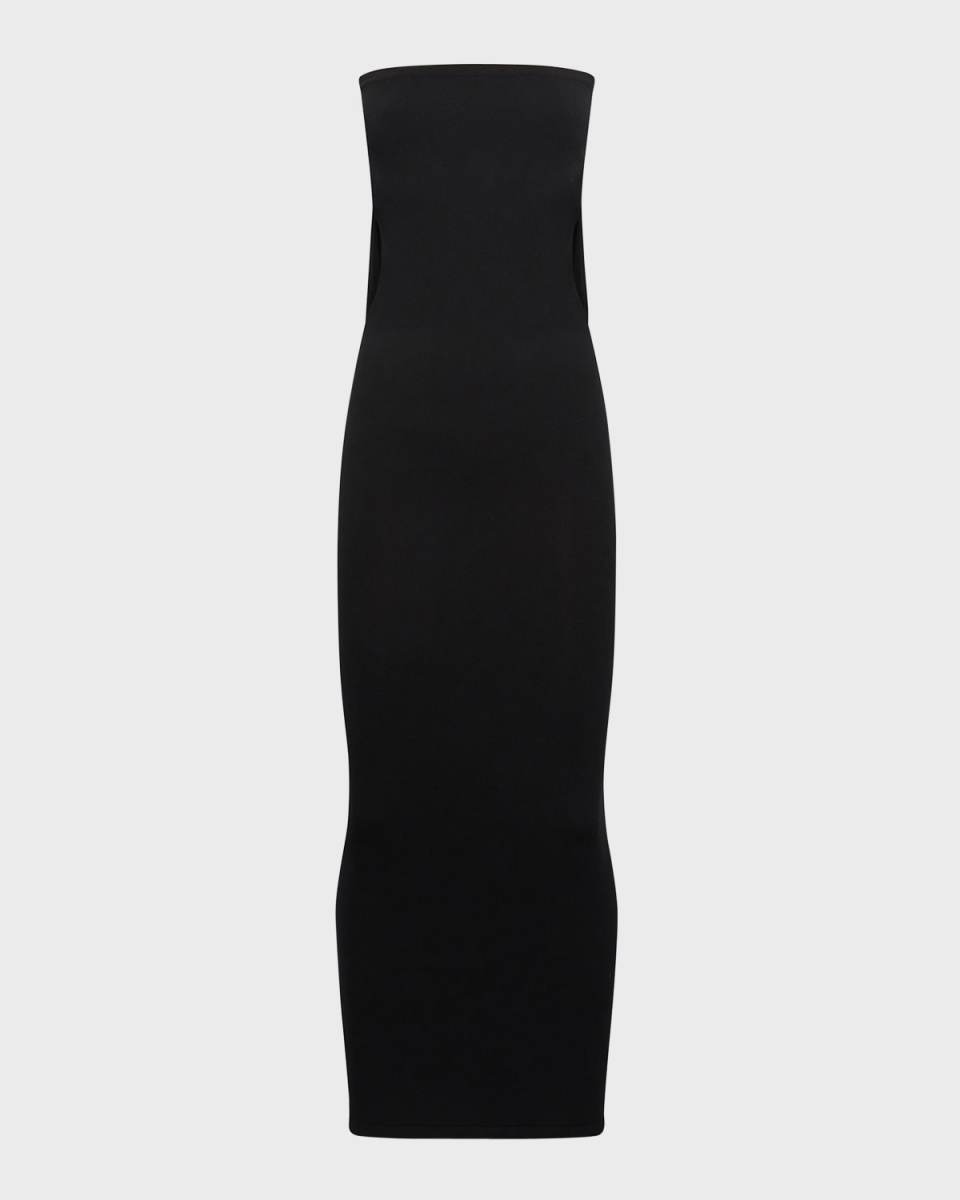 Cutout Tube Maxi Knit Dress