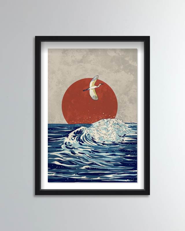 From The Land of The Rising Sun Giclée Art Print
