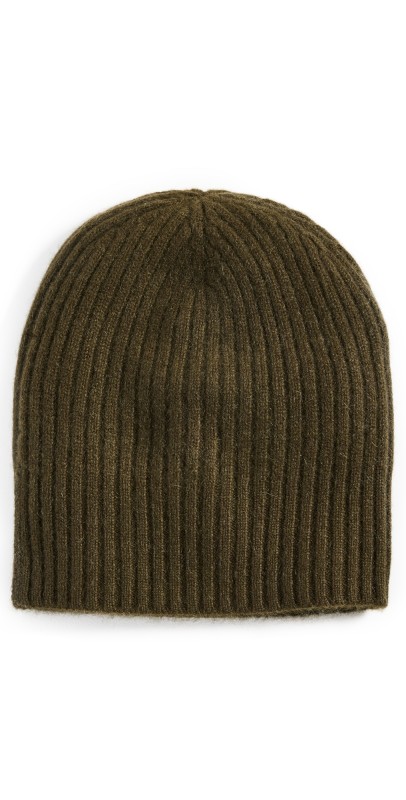Jenni Kayne Cashmere Beanie Oliv