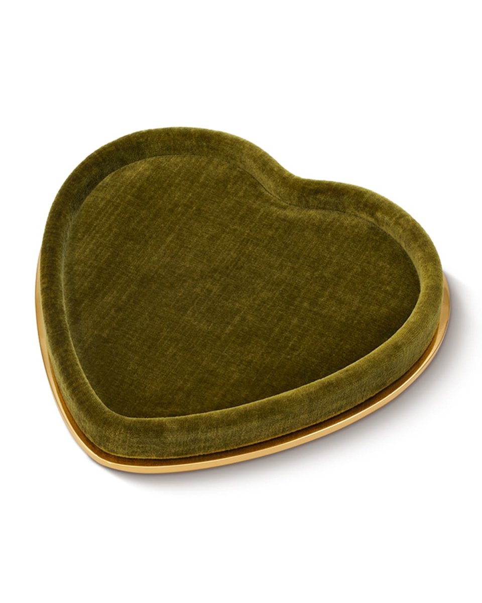 Valentina Velvet Heart Tray