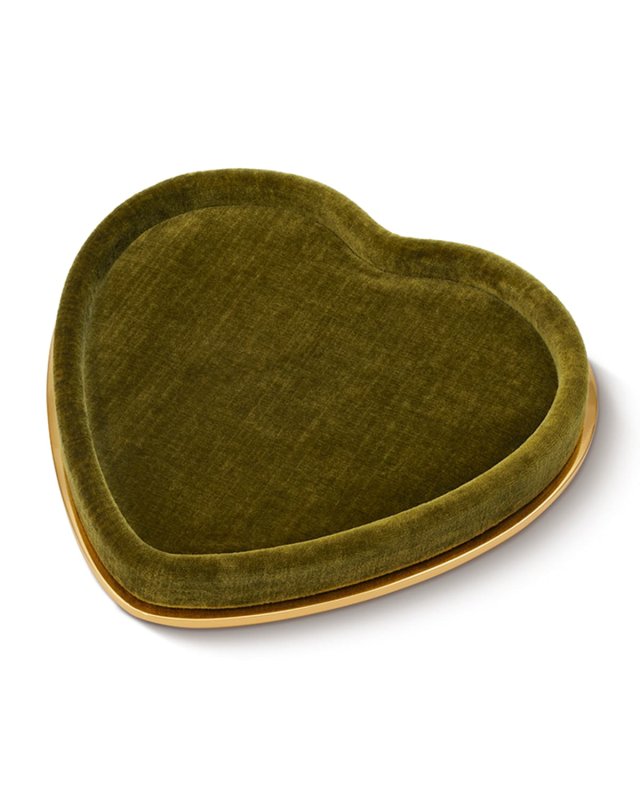 Valentina Velvet Heart Tray