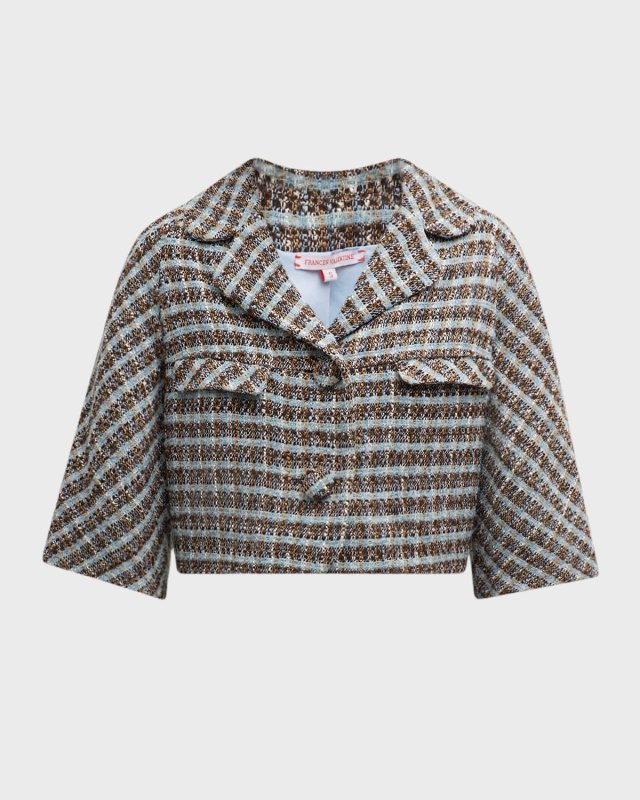 Cropped Tweed Jacket